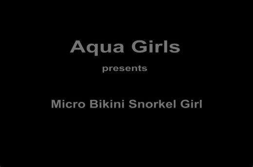 Watch Clip 0163 - Micro Bikini Snorkel Girl Online | Vimeo On Demand