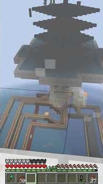 Short Tour of my ⚡Charged Creeper ⛏️ farm #minecraft #redstone