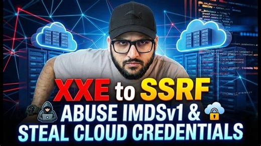 Abusing XXE to SSRF via IMDSv1 Stealing IAM Role Credentials | AWS EC2 Attack Tutorial | Shashank Dubey