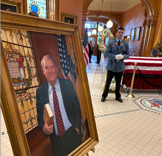 ‘The best of New Jersey.’ Former Gov. Codey honored by colleagues, family at his funeral.