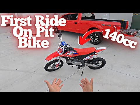 2021 APOLLO 140CC PIT BIKE FIRST RIDE | Mr2Moto