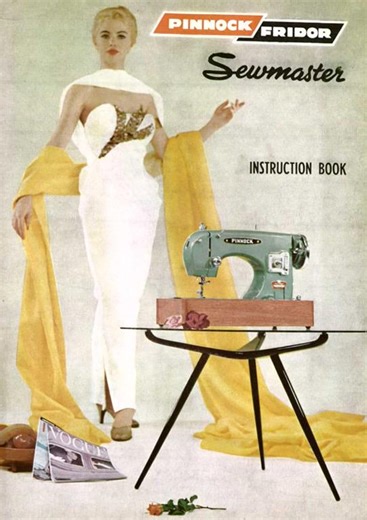 Pinnock Zig Zag Sewing Machine Instruction Manual PDF Instant Download Retro Scan Vintage Japanese Model Instruction Manual - Etsy