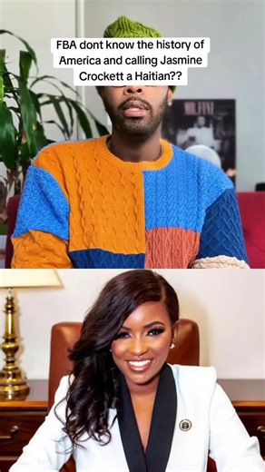 the FBA Movement pushes forth of the most dangerous rhetoric about others in the diaspora while not being educated in history of America. They're saying Jasmine Crockett is Haitian bc her maternal grandparent came to lousiana from Haiti in the 1800s centuries ago when Louisiana wasn't even America and everyone acquired in that territory later became American??? #fba #blacktiktok #jasminecrockett #haitiantiktok