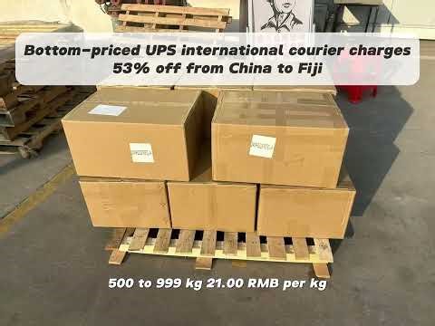 UPS: Shipping from China to Fiji with Confidence