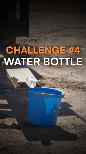 Water break but make it equipment operator style. Is this a challenge or child’s play? Watch to find out. Catch our full Operator’s Challenge on our YouTube: YouTube.com/ritchiebros | Ritchie Bros.
