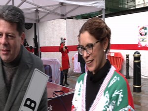 5.5K views · 43 reactions | GBC OPEN DAY: We caught up with Chief Minister Fabian Picardo and Health Minister Gemma Arias Vasquez making their Open Day donations, and CEO James Neish at the Piazza this lunchtime where fundraising is well underway. Current bid for the G1B number plate is £45,000! All donations to 200-61111. And more good news is there is now a break in the rain  ☂️️⛈️ | GBC News | Facebook