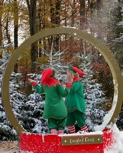 Our elves can't wait to welcome you to Santa's Woodland Village 🤩✨ Have you met our mischievous elves yet? | Center Parcs Ireland