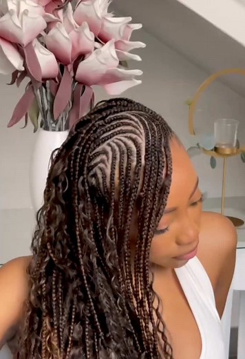Lemonade Braids at Milani Hair Studio in Johannesburg