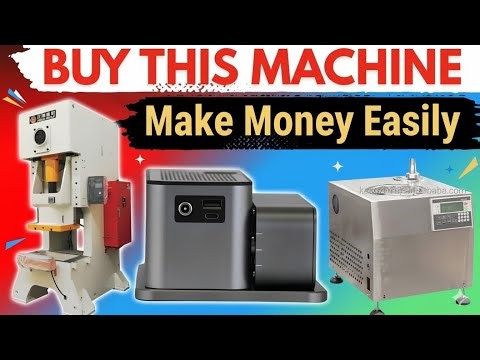8 Small Machines That Can Make You BIG Money From Home