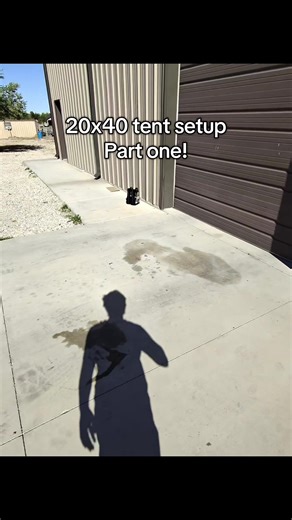 20x40 Tent Setup for Party Rentals in New Mexico