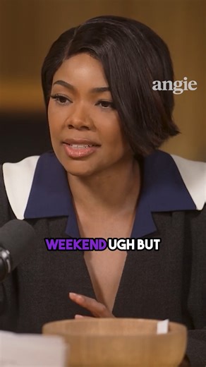 Gabrielle Union explains how Valentine's Day has been co-opted in her household because it falls over All Stars Weekend 👀🗣️ | Angie Martinez