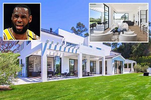 Inside LeBron's £20m home in LA with a cigar room, private cinema & bar