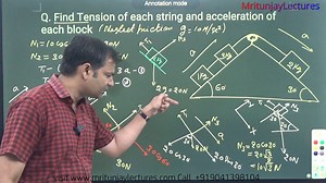 72K views · 3K reactions | 5.31 Find Teansion in String and Acceleration of Block | Newton's Law of Motion youtubelink►(https://www.youtube.com/c/MritunjayLectures) #neet2024 #jeemain2024#shorts #equivalent #solution #solutionchallenge #MCQs #iitjeemains ##mritunjaylectures | Mritunjay Lectures | Facebook