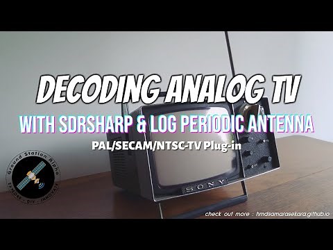 Decoding Local Analog TV with SDRSharp
