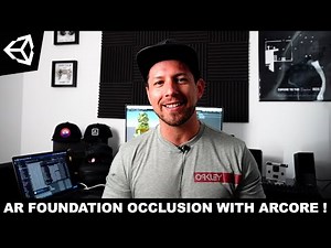 Unity AR Foundation AR Occlusion AR Core Depth API !
