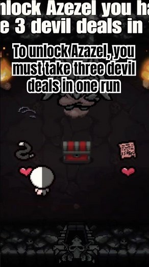 How to unlock Azazel In The Bund of Isaac Rebirth #tboi #thebindingofisaac #thebindingofisaacrebirth