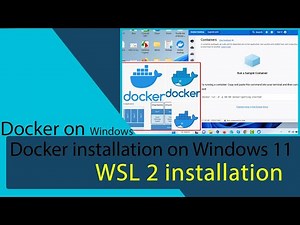 Docker installation on Windows 11 || WSL 2 installation is incomplete