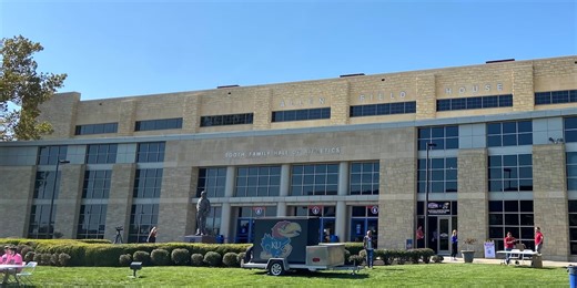 Allen Fieldhouse renovations nearing completion as fans line up for Late Night in the Phog