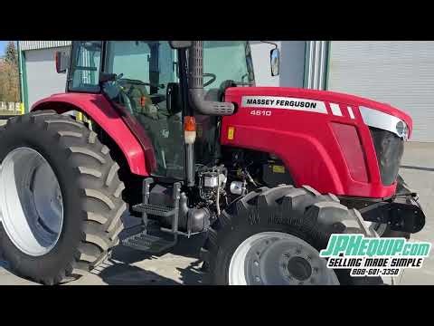 2015 Massey Ferguson 4610 Tractor Unit #11119 BP