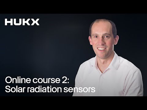 Solar radiation sensors | Online course 2
