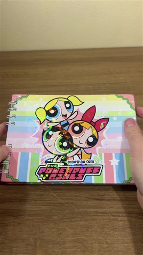 Livro de colorir das menina super poderosas