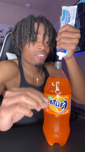 1.6K views | Magic Color Changing Soda!  #soda #fyp #foryou #magic #fanta #scienceathome #LifeHack #greenscreenvideo #146 | Clifton Dean | Facebook