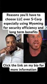 Set up an LLC using Wyoming over S-scorp for efficiency and safety