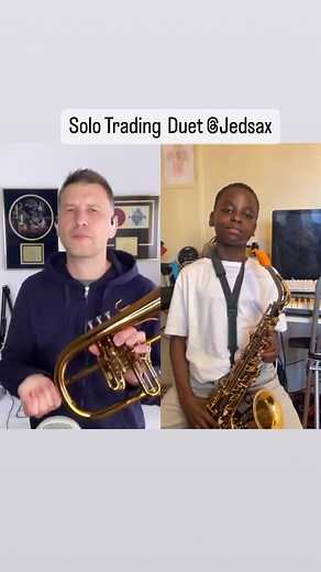 solo duet with @jedsax I love this.... #eazyplay | Eazyplay