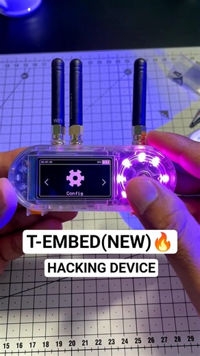 NEW "HACKER" DEVICE 🔥#linuxndroid #kalilinux #hacker #cybersecurity #lilygo
