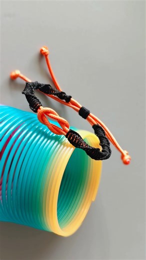 Infinite symbol bracelet( Full tutorial in related video).