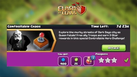 How to 3-star the Clash of Clans Controllable Chaos Challenge