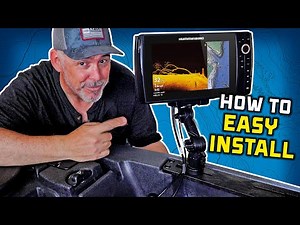 DIY: Installing Humminbird Electronics on a Kayak: Humminbird Helix and Old Town Big Water ePDL+ 132