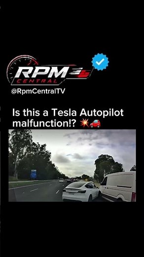TESLA AUTOPILOT MALFUNCTION 💥🚗