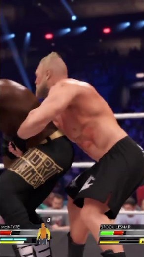Brock Lesnar vs Bobby Lashley