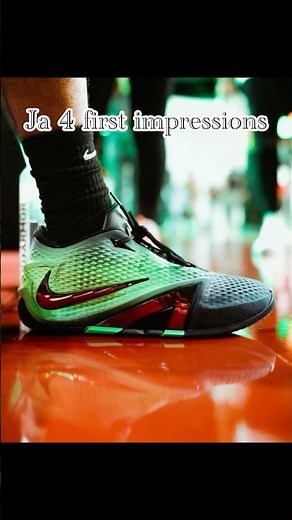 Nike Ja 4 First Impressions Review #nike #jamorant #basketball #edit #capcut