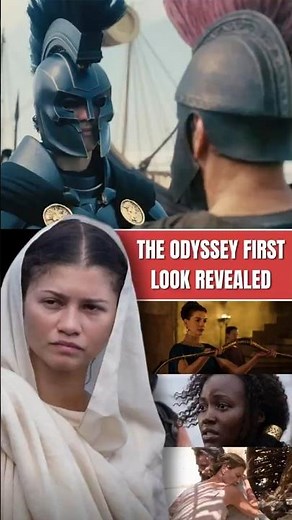 Christopher Nolan’s THE ODYSSEY First Looks Revealed | Zendaya Athena & Lupita Nyong’o Shock Fans