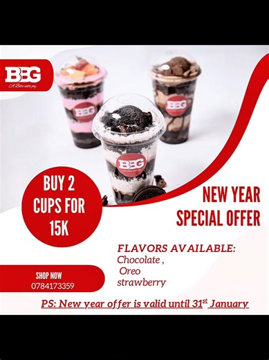 Exclusive New Year Offer: Two Cups for 15k!