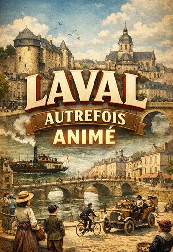✨ LAVAL AUTREFOIS… COMME SI VOUS Y ÉTIEZ ! Et si les anciennes cartes postales de Laval reprenaient vie ? Dans cette vidéo, j’ai animé des cartes postales historiques pour vous replonger dans l’ambiance de la ville il y a plus d’un siècle : 🚶‍♂️ les passants 🚗 les premières voitures 🚲 la vie dans les rues 🌉 les ponts et la Mayenne Un véritable voyage dans le temps ! 👉 Regardez bien les détails… vous pourriez reconnaître certains lieux emblématiques. 💬 Dites-moi en commentaire : quel endroi