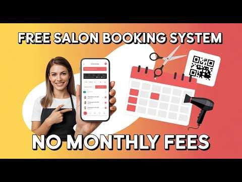 Free Salon Booking System for Barbers & Salons | No Monthly Fees #salonbooking #appointment