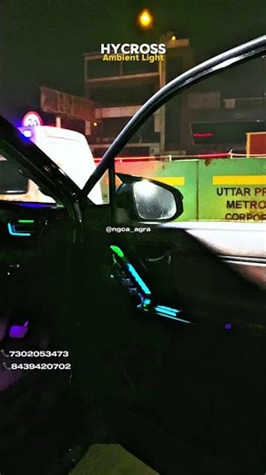 Hycross High Level Work #agra #ngca #hycross #toyota #automobile #light