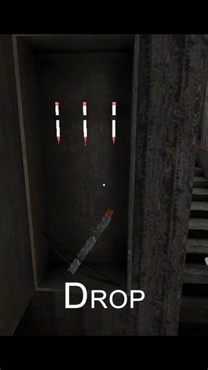 Weapon Gun Test Granny Chapter 1 Escape || Horror Game #shortvideo #granny