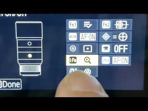 How to configure and use L-Fn button on 24 120mm f:4 S?
