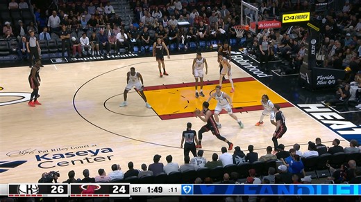 Cap with 11 points in the first quarter | Miami Heat