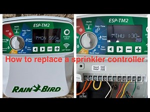 How to Install a Rain Bird Controller Timer Box