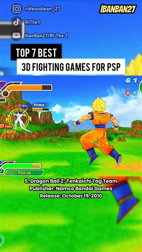 7 Best PSP 3D Fighting Games of All Time #shorts #fightinggame #psp #bestgame