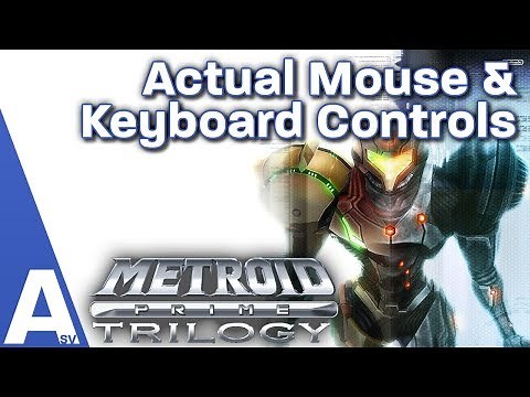 Playing Metroid Prime Trilogy With Actual Mouse & Keyboard Controls (Out of date)