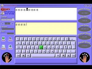 Kiran's Typing Tutor öğretiyorum (Hızlı yazı yazma oyunu)