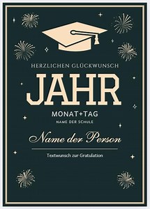 Congratulations card for graduation