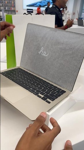 💻 MacBook Air Unboxing – First Look & Setup!