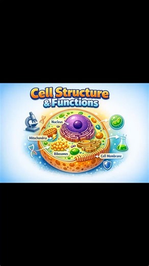 Cell Structure and Its Functions!!